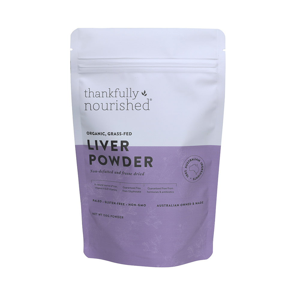 Thankfully Nourished Australian Organic Liver Powder 150g
